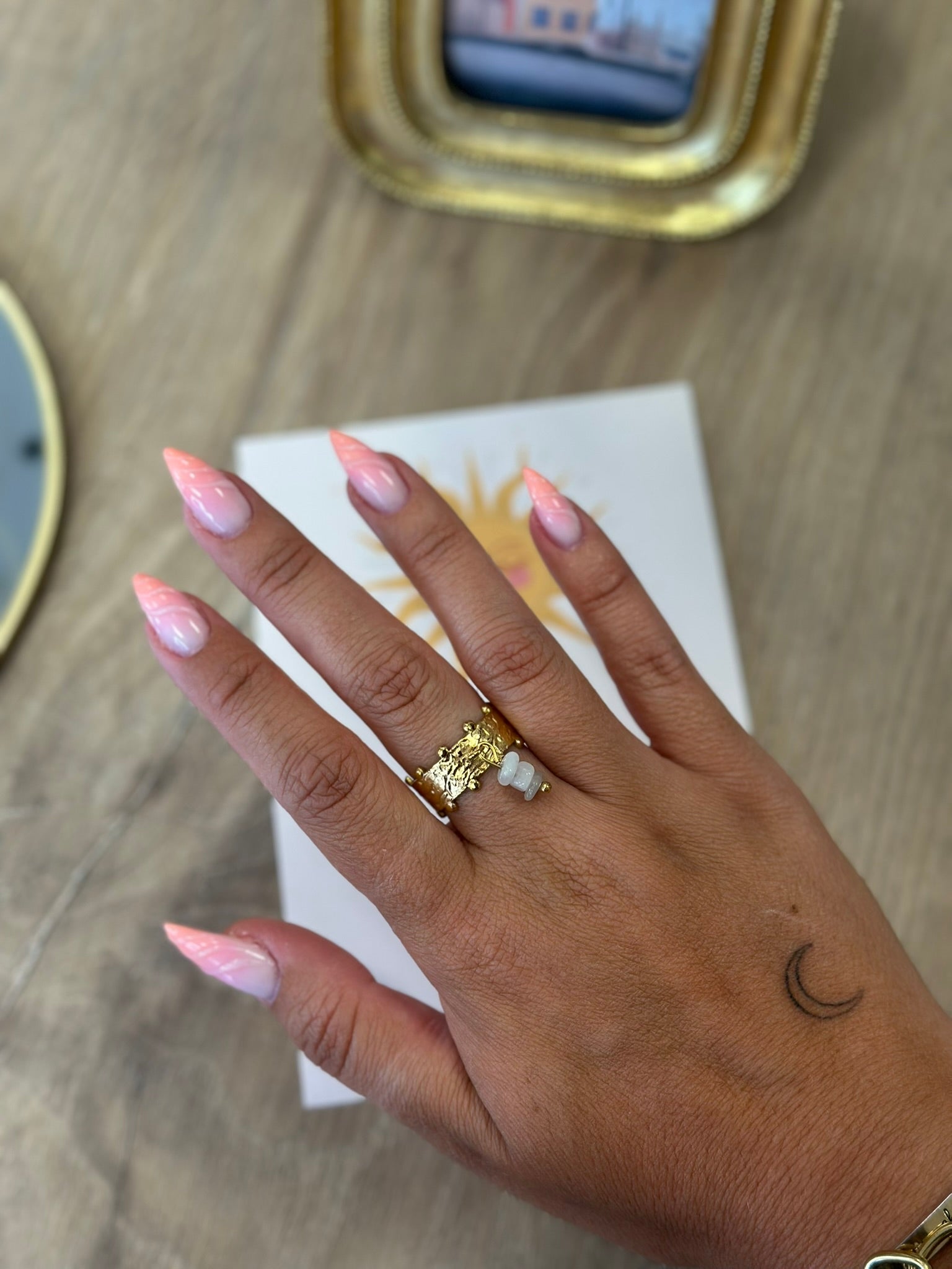 Bague BAUNEI Dorée