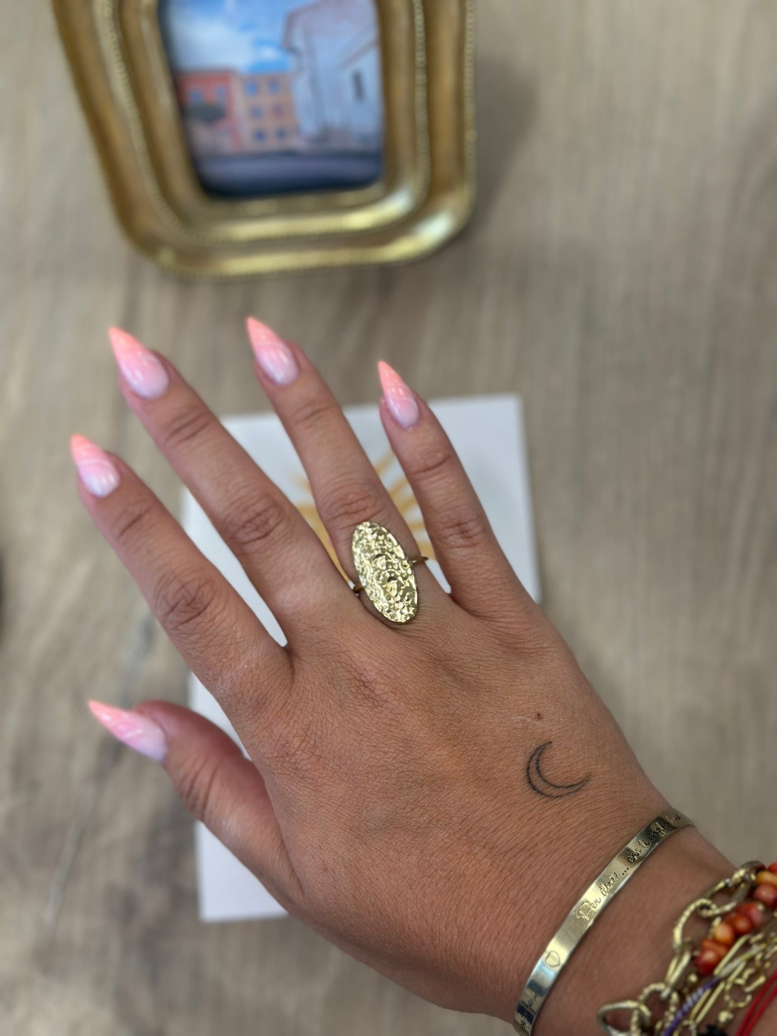 Bague BULZI Dorée