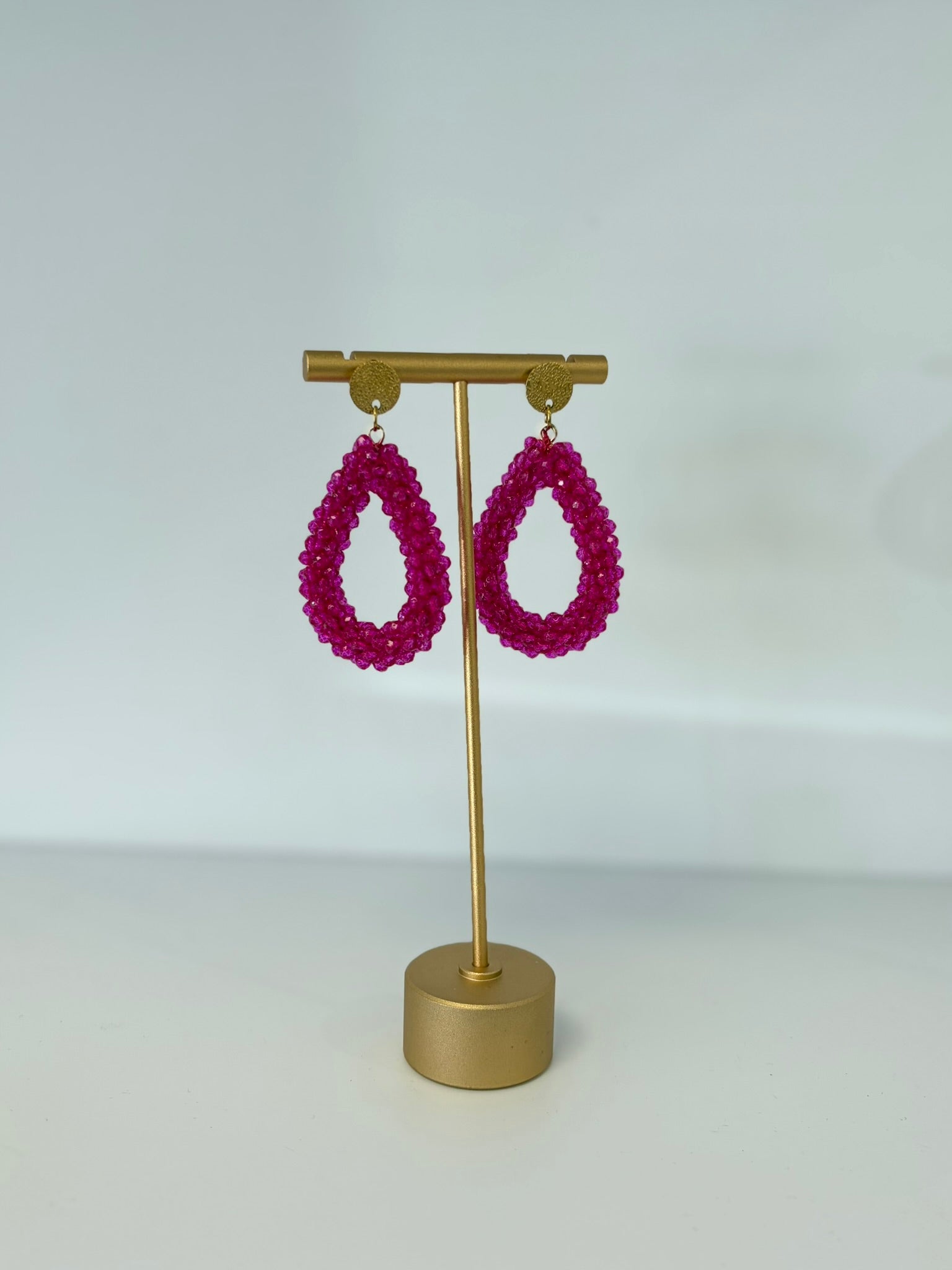 Boucles d'oreilles CHIARA Fuchsia