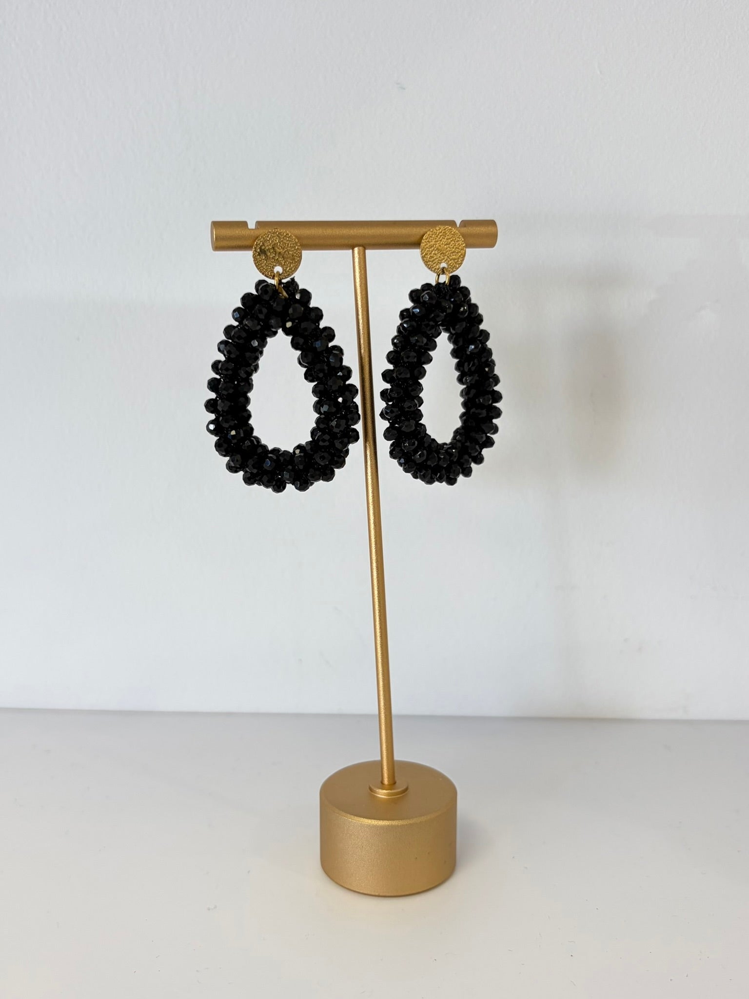 Boucles d'oreilles CHIARA Noires