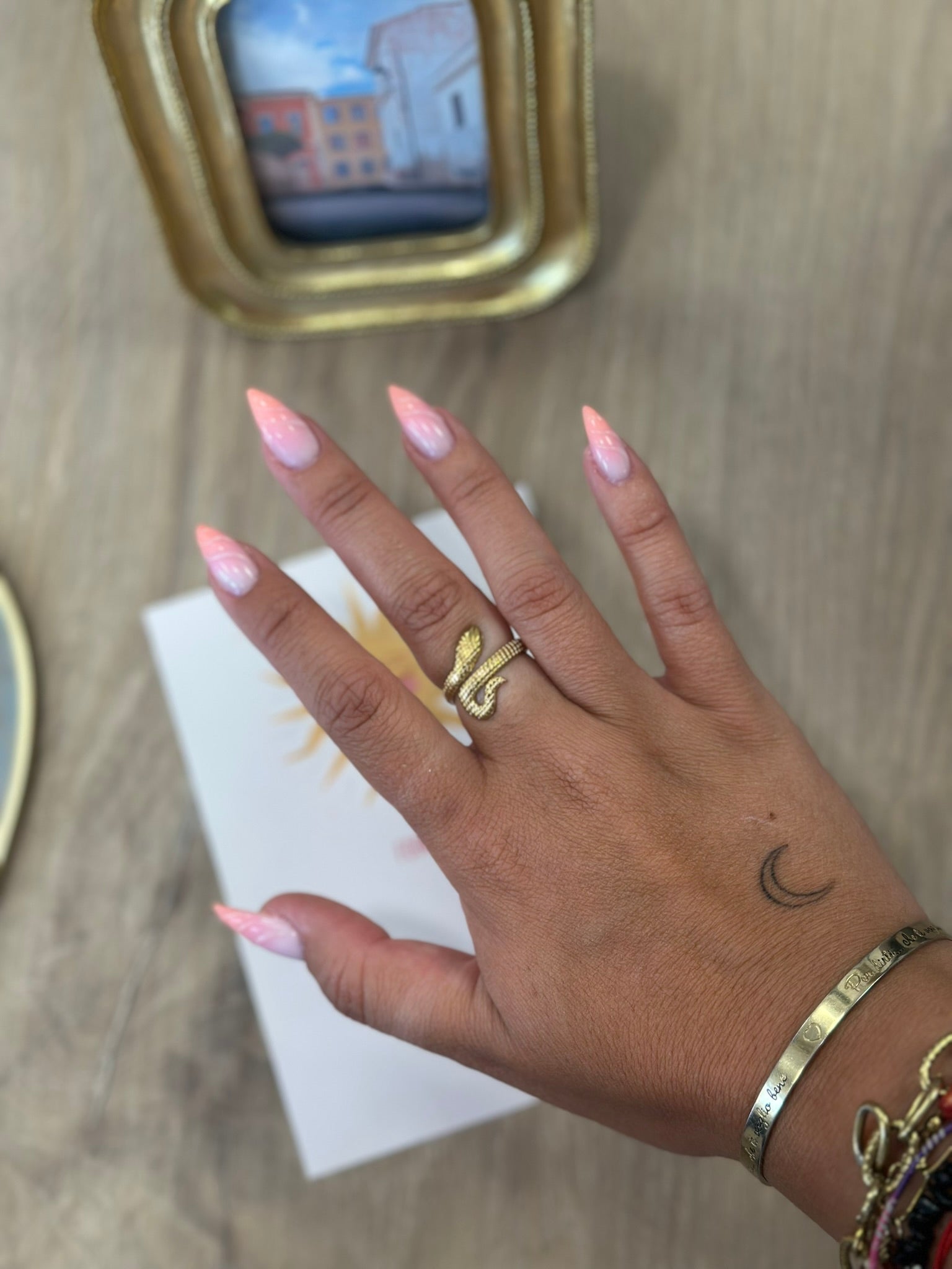 Bague OSSI Dorée