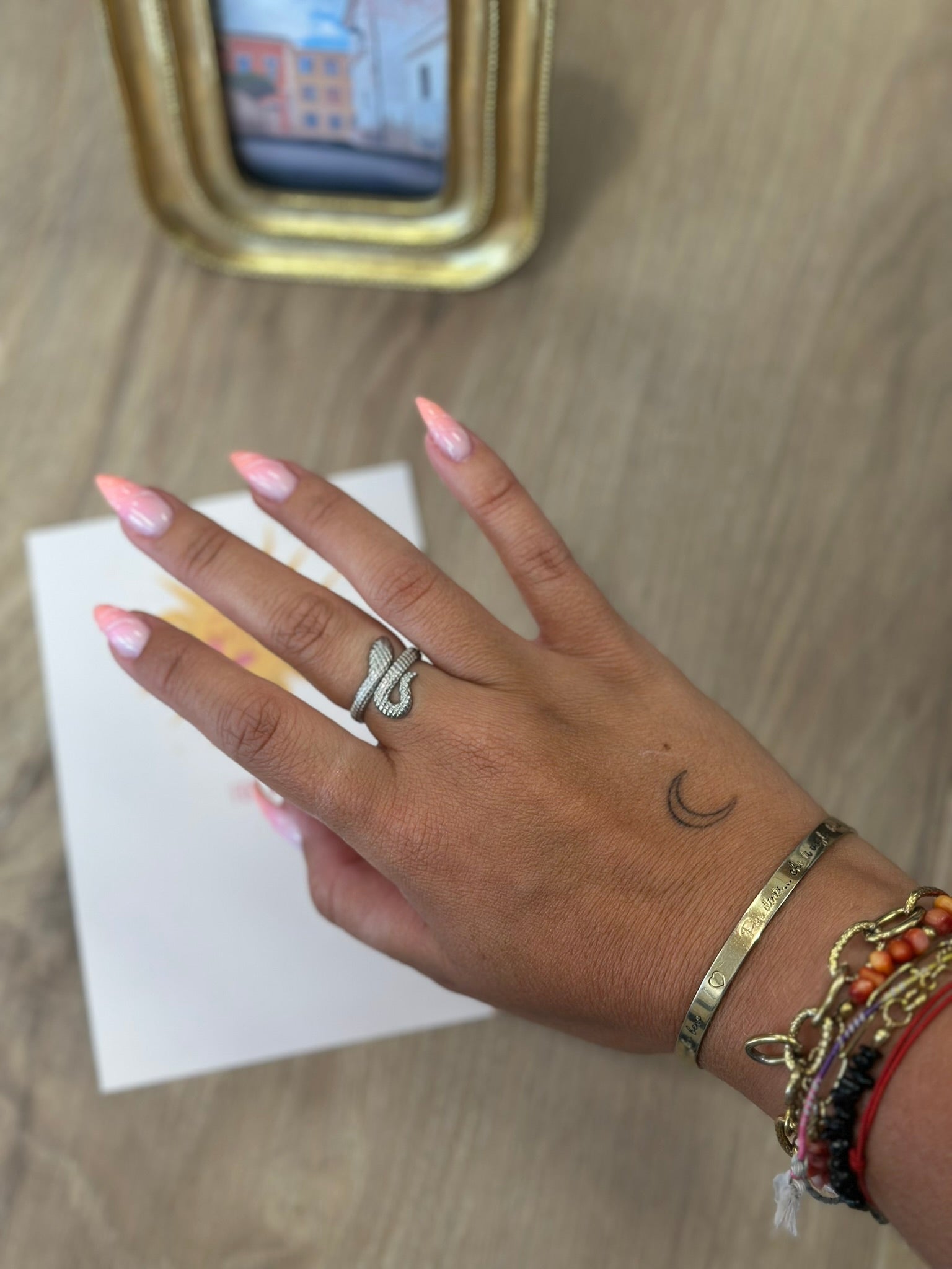 Bague OSSI Argentée